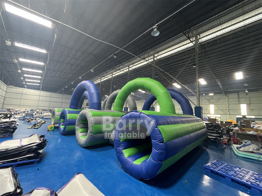 Γίγαντα εμπορικό γεγονός Bounce House 5k Ανατινάξτε το πεδίο εμποδίων Αθλητικά παιχνίδια για παιδιά και ενήλικες πρόκληση