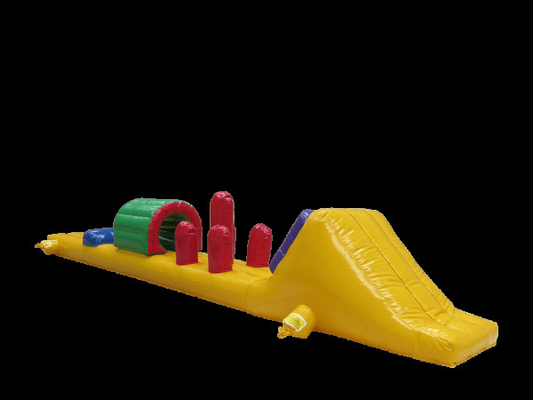 Μονή λωρίδα 8m Junior Challenge Pool Float Inflatable Aqua Run Για πισίνα τρέξιμο