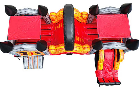 Προσαρμοσμένη πίστα εμπόδια Combo Bounce House για παιδιά εσωτερική υπαίθρια διασκέδαση
