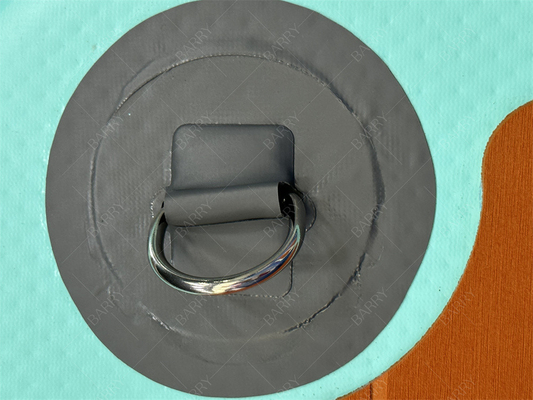 3×1.8x0.15m Mint Green Αδιάβροχο Σταθερό Φουσκωτό Πλωτό Πλατφόρμα Αλιείας Νερό Jet Ski Dock Πλατφόρμα