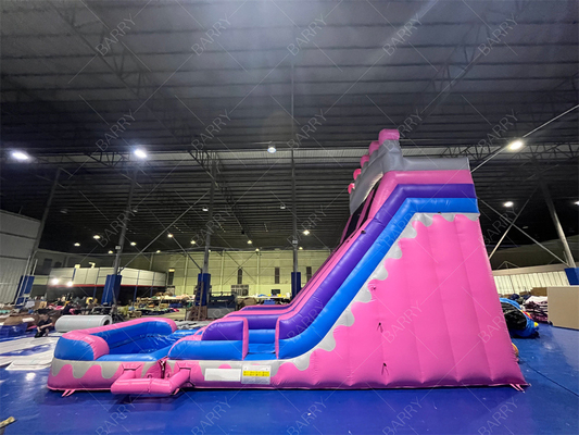 8.4x3.6x6m Custom Jumper Bouncy Kids Ροζ Πριγκίπισσα Φουσκωτά υδρατλαντικά για πάρτι