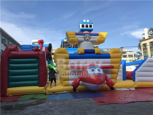 Super Wings Bounce Playground θεματικό πάρκο καρτούν εσωτερική φουσκωτή παιδική χαρά