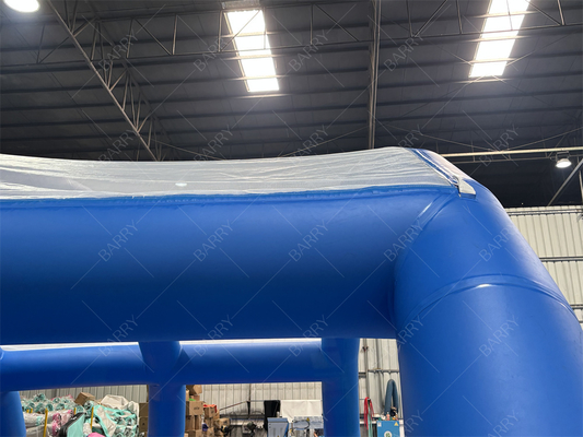 Παιδική φουσκωτή πισίνα με κάλυμμα 10x8x3.5ft PVC