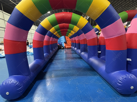 Φουσκωτή Σήραγγα Ψεκασμού Νερού 32.8ft για Θερινές Εκδηλώσεις