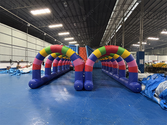 Φουσκωτή Σήραγγα Ψεκασμού Νερού 32.8ft για Θερινές Εκδηλώσεις