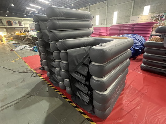 Προσαρμόσιμη φουσκωτή ράμπα νερού για σκύλους με αντλία αέρα