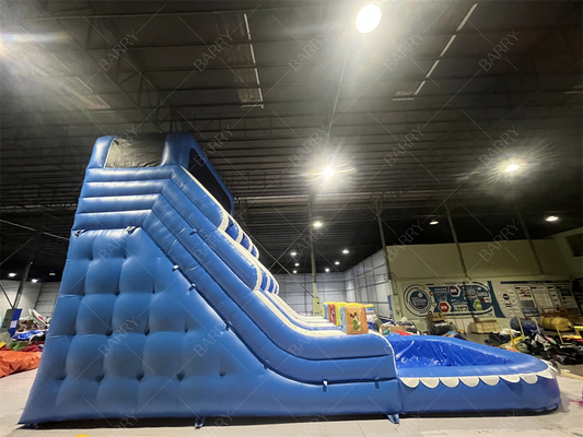 Πάρκο Ψυχαγωγίας Εξωτερικός Κήπος Μεγάλο Παιδί Φουσκωτές Διπλές Τσουλήθρες Νερού Για Εφήβους Αυλή