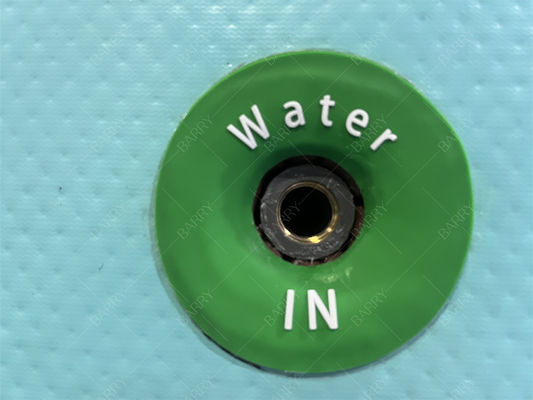 Εμπορική πισίνα PVC DWF για παιδιά με προσαρμοσμένο χρώμα και κάλυμμα, φουσκωτή πισίνα από ύφασμα Drop Stitch για κολύμπι