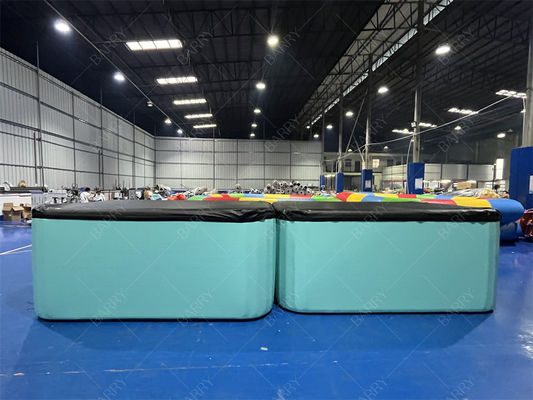 Εμπορική πισίνα PVC DWF για παιδιά με προσαρμοσμένο χρώμα και κάλυμμα, φουσκωτή πισίνα από ύφασμα Drop Stitch για κολύμπι