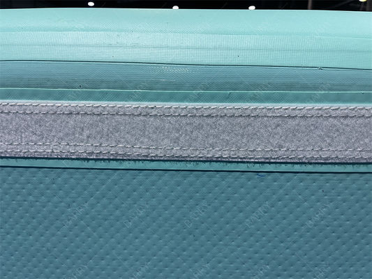 Εμπορική πισίνα PVC DWF για παιδιά με προσαρμοσμένο χρώμα και κάλυμμα, φουσκωτή πισίνα από ύφασμα Drop Stitch για κολύμπι