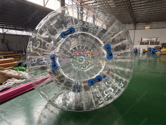PVC TPU 2.5m Crazy Human Hamster Zorbing Rolling Ball Inflatable Zorb Ball για παιδιά Ενήλικες