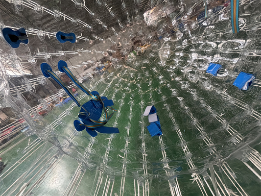 PVC TPU 2.5m Crazy Human Hamster Zorbing Rolling Ball Inflatable Zorb Ball για παιδιά Ενήλικες