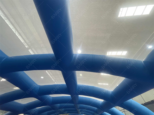 Εμπορική εκδήλωση PVC Θόλος Καταλύματος Τέντα Πλυντήριο Αυτοκινήτου Καταφύγιο Πνευματώδης Κάλυψη Τέντας Για Η Χάλυβα Φρέμα πισίνα