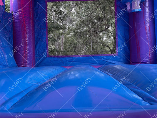 Εμπορικά φουσκωτά υδατικά διαδρόμια Combo Bouncer Unicorn Jumper Jumping Moon Bouncy Castles Bounce House