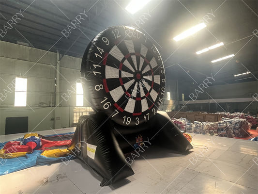 4.5mH High Quality Inflatable Football Darts Inflatable Soccer Darts Foot Dartboard With Velcro Balls