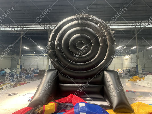 4.5mH High Quality Inflatable Football Darts Inflatable Soccer Darts Foot Dartboard With Velcro Balls