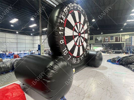Εμπορικό φουσκωτό υπαίθριο στόχο βελών από PVC, αεροστεγές, φουσκωτό παιχνίδι βελών ποδοσφαίρου για παιδιά και ενήλικες