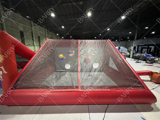 Προσαρμόσιμο Σετ Φουσκωτής Εστίας Ποδοσφαίρου Διαφημιστικό Αθλητικό Παιχνίδι για Πάρτι στην Παραλία & Εκδηλώσεις