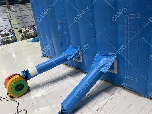 Εμπορικό φουσκωτό τσουλήθρα για παιδιά και ενήλικες για τα Χριστούγεννα