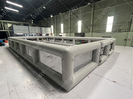 Εξωτερικό Παιδιά Πνευματώδες Ποδοσφαιρικό Δικαστήριο Ποδοσφαιρικό Πεδίο Αρένα Αεροστεγνή Ανατινάξτε Ποδοσφαιρικό Πεδίο Πώληση