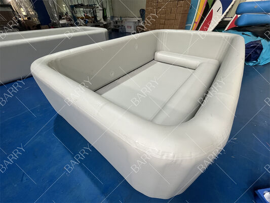 Commercial Customized Outdoor Portable Big Inflatable Pool Drop Stitch Fabric Dwf Kids Pool
