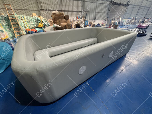 Commercial Customized Outdoor Portable Big Inflatable Pool Drop Stitch Fabric Dwf Kids Pool