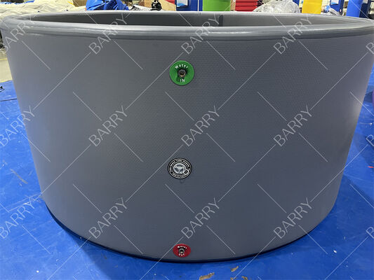 Φουσκωτό υδρομασάζ PVC Drop Stitch Spa εξωτερικού χώρου με ηλεκτρική αντλία