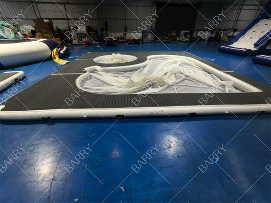 Νέα Συλλογή Προσαρμοσμένη Φορητή Φουσκωτή Πισίνα Ωκεανού Θάλασσας με Δίχτυ