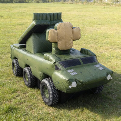 Μεταφορτωτό πυραυλικό όχημα αεροπορικής άμυνας φουσκωτό τακτικό πυραυλικό σύστημα όχημα δόλωμα