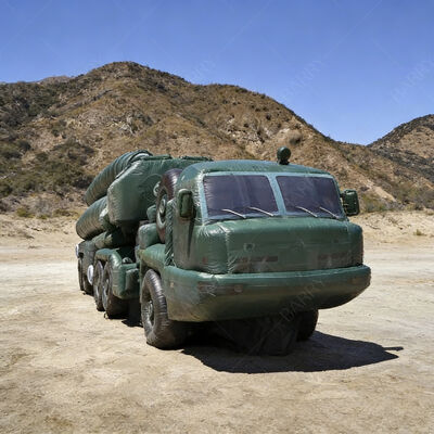 Δυναμικό αντίστασης στον άνεμο Προσαρμοσμένο φουσκωτό όχημα πυραυλικής άμυνας δόλωμα