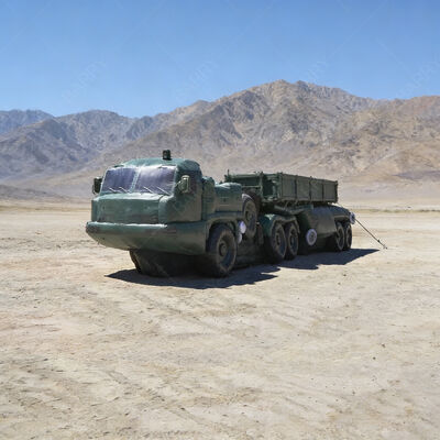 Δυναμικό αντίστασης στον άνεμο Προσαρμοσμένο φουσκωτό όχημα πυραυλικής άμυνας δόλωμα