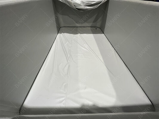 Ορθογώνια Φουσκωτή Πισίνα για Παιδιά από Ύφασμα Drop Stitch DWF με Κάλυμμα