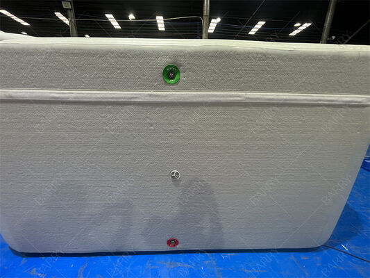 Ορθογώνια Φουσκωτή Πισίνα για Παιδιά από Ύφασμα Drop Stitch DWF με Κάλυμμα