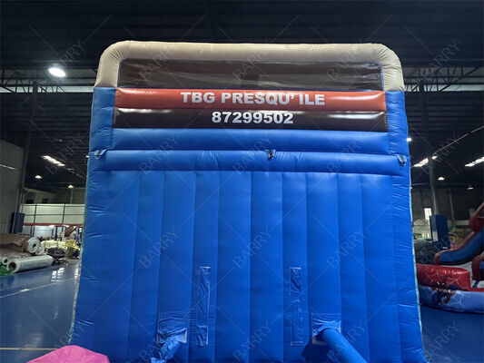 Φουσκωτή Τσουλήθρα Διπλής Λωρίδας με Θέμα τη Moana, Εμπορικής Ποιότητας, για Παιδιά, με Πισίνα