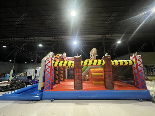 Οικοδομική περιπέτεια φουσκωτό συνδυασμό.