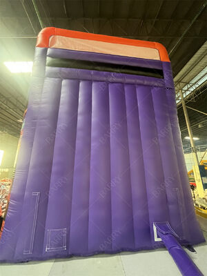 Φουσκωτή Τσουλήθρα Διπλής Λωρίδας Εμπορικής Ποιότητας με Πισίνα, Μοντέρνα Νέον/TikTok Θεματική Στεγνή/Υγρή Τσουλήθρα για Ενοικιάσεις Πάρτι & Εκδηλώσεις Σύστημα Παιχνιδιού για Παιδιά