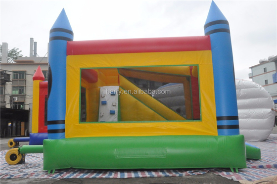 Μουσαμάς που πηδά το παιχνίδι διογκώσιμο Combo φωτογραφικών διαφανειών ψευτοπαλλικαράδων Bouncy Castle
