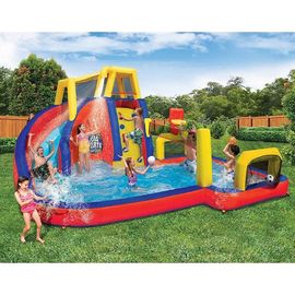 Τα παιδιά γλιστρούν διογκώσιμο Waterpark αδιάβροχο αναρριχούνται και το αθλητικό παιχνίδι