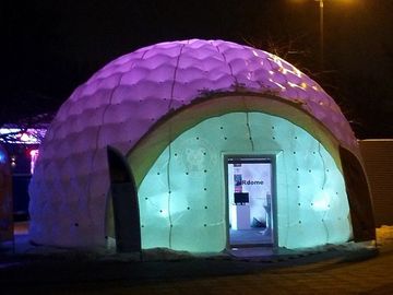 Υπαίθρια διογκώσιμη σκηνή Costomized με τον οδηγημένο θόλο θαλάμων φωτισμού/εκτύπωσης διογκώσιμο