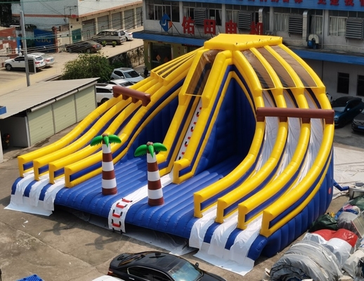Υπαίθριο διογκώσιμο λούνα παρκ PVC με την εμπορική ψευτοπαλλικαρά Castle φωτογραφικών διαφανειών