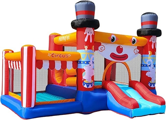 Υπαίθριο κατώφλι 0.55mm PVC Bouncy Castle και φωτογραφική διαφάνεια για τα μικρά παιδιά