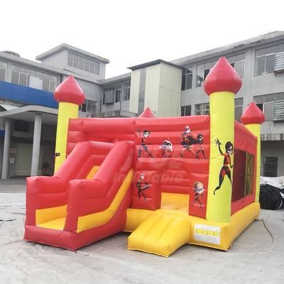 Συνήθειας διογκώσιμο Bouncy Castle σπίτι άλματος χαρτοκιβωτίων παιδιών μικρό
