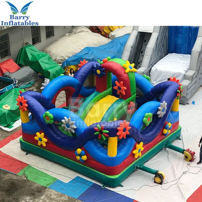 Φουσκωτό μουσαμά Bouncy Castle Παιδικό λουλούδι Λαχανικό φουσκωτό Παιδική χαρά