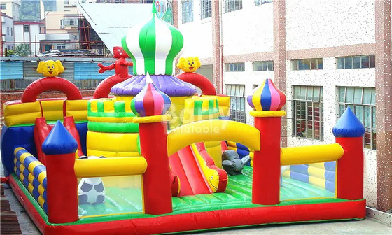 BSCI Slide Bouncy Castles Εσωτερικοί φουσκωτοί αναρριχητές για Play Center Jumper Playground