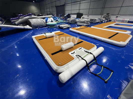 Νερό αθλήματα Dock φουσκωτό ανατινάξτε πλατφόρμα κολύμβησης με χωρητικότητα εξαρτάται από το μέγεθος