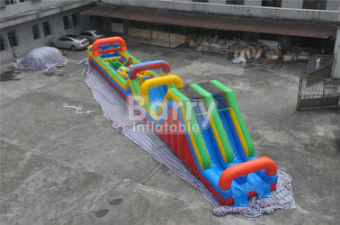 Μακροχρόνια 3 Bouncy Castle εμποδίων μέρη εξοπλισμού σειράς μαθημάτων για τους ενηλίκους και τα παιδιά