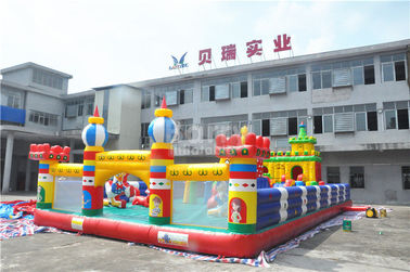 Αθλητικό θέμα διογκώσιμο Bouncy Castle, εσωτερικός εξοπλισμός παιχνιδιού 0,55 χιλ. παιδιών PVC