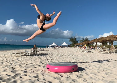 Του Barry Air Spot Inflatable Tumbling κύκλος γύρω από το χαλί διαδρομής αέρα για τη γυμναστική