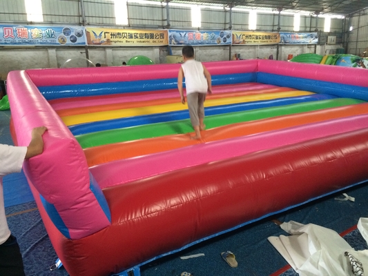 DWF διογκώσιμη άλματος χαλιών Bouncy διαδρομή αθλητικού αέρα μαξιλαριών γυμναστική