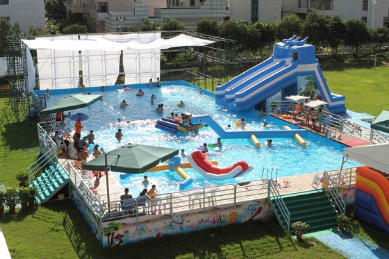 Επαγγελματική πισίνα πλαισίων χάλυβα για την υπαίθρια απόδειξη νερού